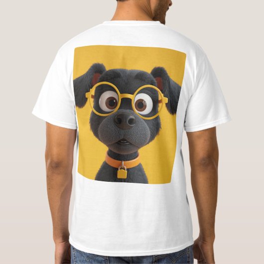 笑う犬 Tシャツ (裏面)
