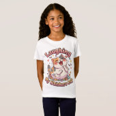 笑う猫のひげ Tシャツ (正面フル)