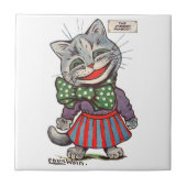 笑う猫、ルイWain タイル (正面)