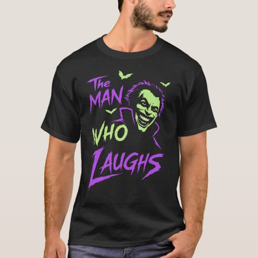 笑う男 Tシャツ (正面)