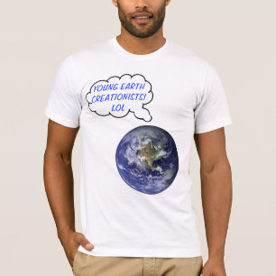 笑う若い地球 Tシャツ