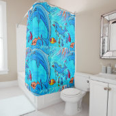 笑う踊り シャワーカーテン (インサイチュ)