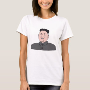 笑う金正恩 Tシャツ