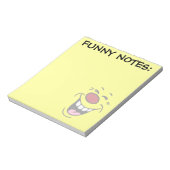 笑う顔Grumpey ノートパッド (回転)