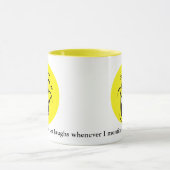 笑う顔Grumpey マグカップ (中央)