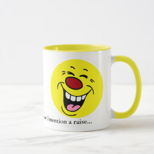 笑う顔Grumpey マグカップ
