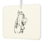 笑う馬 カーエアーフレッシュナー (左)