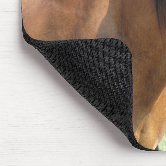 笑う馬 マウスパッド (コーナー)