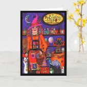 笑う魔女の薬用カード カード (黄色い花)