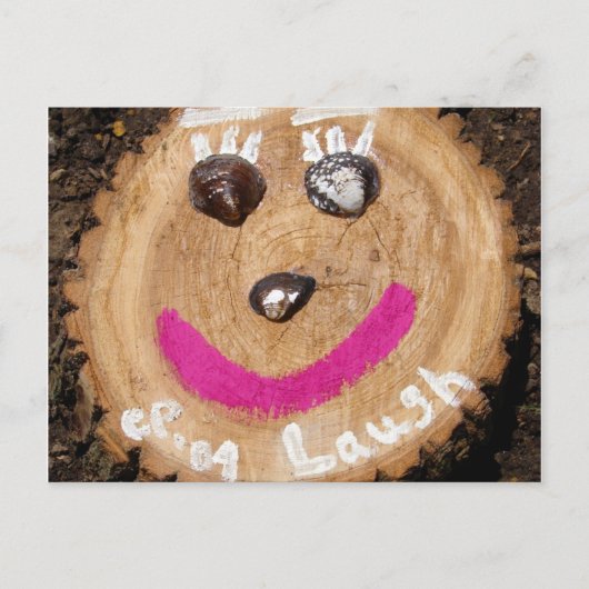 笑う ポストカード (正面)