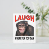 笑う ポストカード (スタンド正面)