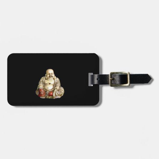 笑うBuddah ラゲッジタグ (正面横)