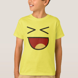 笑うemoji tシャツ