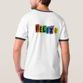 笑うFelixの信号器のTシャツ Tシャツ (裏面)