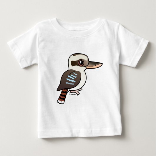 笑うKookaburra ベビーTシャツ (正面)
