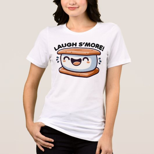 笑うS'more Pun トライブレンドTシャツ (正面)