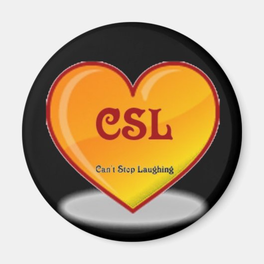 笑えなストップい マグネット (正面)