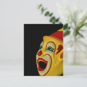 笑えば世界もあなたと一緒に笑う！ ポストカード (スタンド正面)