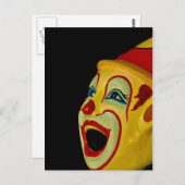 笑えば世界もあなたと一緒に笑う！ ポストカード (正面/裏面)