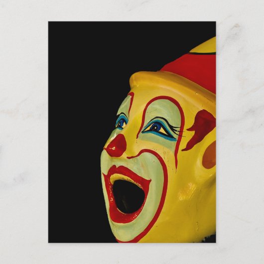 笑えば世界もあなたと一緒に笑う！ ポストカード (正面)