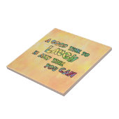 笑える良いTiME iS ANTiME YOu缶 タイル (側面)