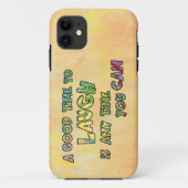 笑える良いTiME iS ANTiME YOu缶 Case-Mate iPhoneケース (裏面)