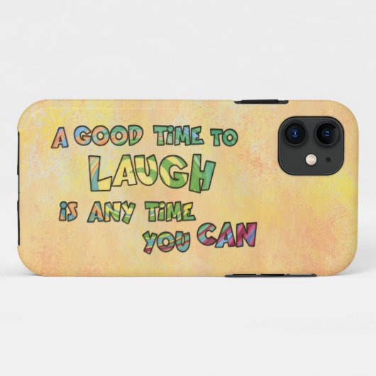 笑える良いTiME iS ANTiME YOu缶 Case-Mate iPhoneケース (裏面(横))