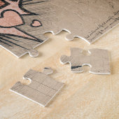 笑え！ヴィンテージ漫画ブックスチームパンクポップ・アートのアート ジグソーパズル (側面)