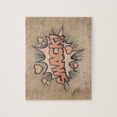 笑え！ヴィンテージ漫画ブックスチームパンクポップ・アートのアート ジグソーパズル (縦)