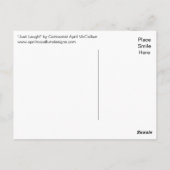 笑え!April McCallumによるポストカード ポストカード (裏面)