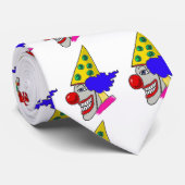 笑ったピエロの誕生日のタイ ネクタイ (ロール)