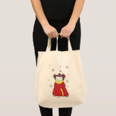 笑った女の子 トートバッグ (正面(商品))