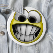 笑った幸せな顔 缶バッジ (インサイチュ)