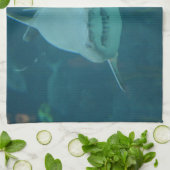 笑った鮫 キッチンタオル (折り畳み)