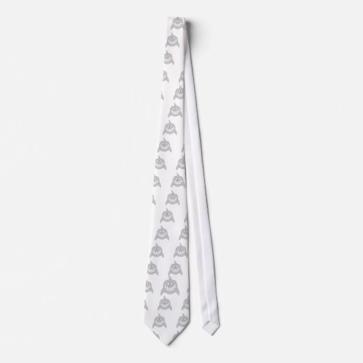 笑った鮫 ネクタイ (正面)