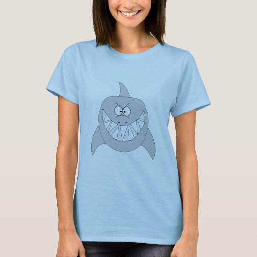 笑った鮫 Tシャツ (正面)