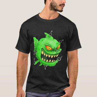 笑ったmonsterfishのワイシャツ tシャツ