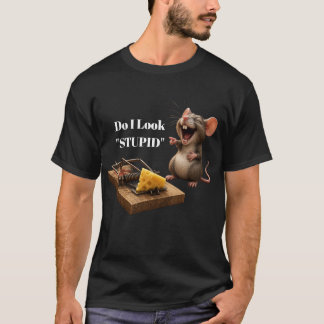 笑っているネズミ Tシャツ