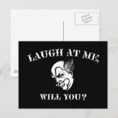 笑ってくれないか？ ポストカード (正面/裏面)