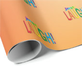 笑ってよ ラッピングペーパー (ロールコーナー)