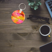 笑って太ったユーモアを育てることわざキーチェーン キーホルダー