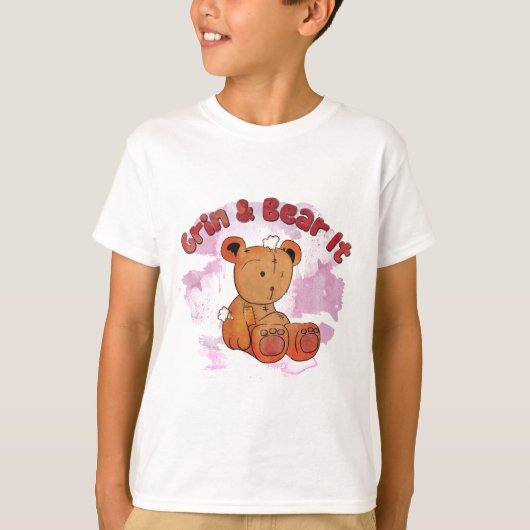 笑って我慢する Tシャツ (正面)