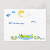 笑って！ ポストカード (裏面)