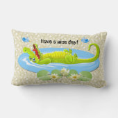 笑って！ ランバークッション (裏面)