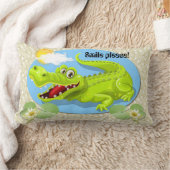 笑って！ ランバークッション (ブランケット)