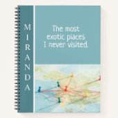 笑って！可愛いパーソナライズされたノート ノートブック (正面)