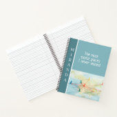 笑って！可愛いパーソナライズされたノート ノートブック (内部)