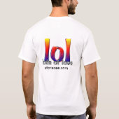 笑ってTシャツ Tシャツ (裏面)