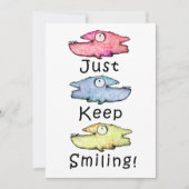 笑っ保て!歯カラフル魚 シーズンカード (正面)