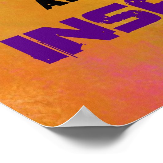 笑やる気を起こさせる感動的い引用文 ポスター (角)